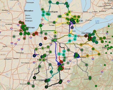 Transportation Optimization Determine optimal multi-stop routes using detailed cost models