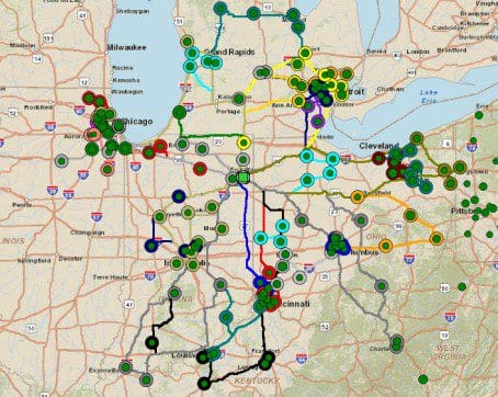 Transportation Optimization Determine optimal multi-stop routes using detailed cost models
