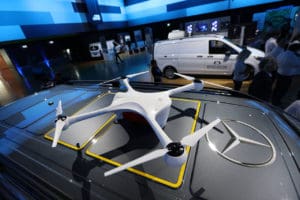 daimler drones